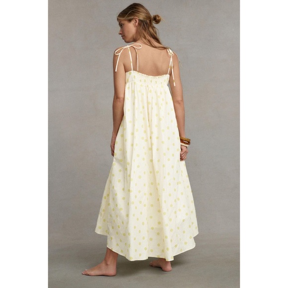 Anthropologie Whit Two Polka Dot Maxi Dress X-Large - Picture 3 of 10